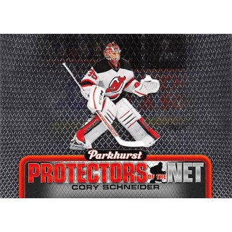 Insertní karty - Schneider Cory - 2016-17 Parkhurst Protectors Of The Net No.DN4
