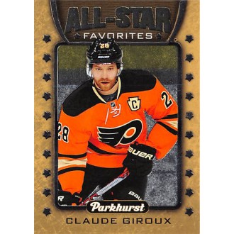 Insertní karty - Giroux Claude - 2016-17 Parkhurst All Star Favorites No.AS9