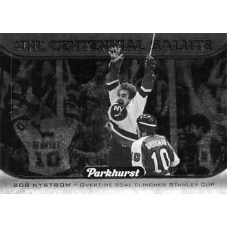 Insertní karty - Nystrom Bob - 2016-17 Parkhurst NHL Centennial Salute No.S10