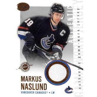 Jersey karty - Naslund Markus - 2002-03 Calder Jerseys No.24 A2