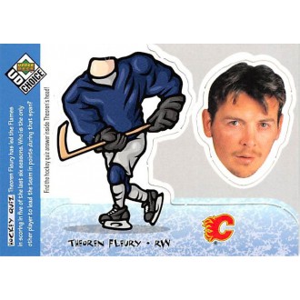 Insertní karty - Fleury Theoren - 1998-99 UD Choice Mini Bobbing Head No.BH25 A2