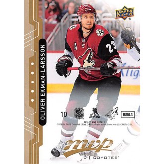 Paralelní karty - Ekman-Larsson Oliver - 2018-19 MVP Puzzle Back No.10