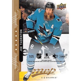 Paralelní karty - Thornton Joe - 2018-19 MVP Puzzle Back No.105