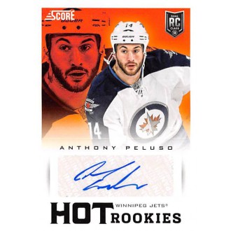 Podepsané karty - Peluso Anthony - 2013-14 Score Hot Rookie Signatures No.602 A2