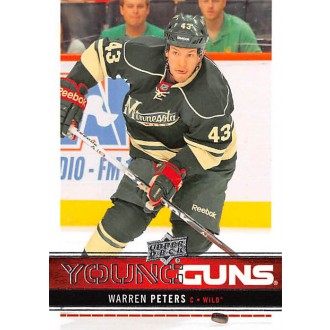 Řadové karty - Peters Warren - 2012-13 Upper Deck Young Guns No.230