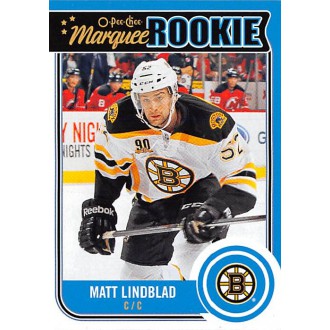 Řadové karty - Lindblad Matt - 2014-15 O-Pee-Chee No.538