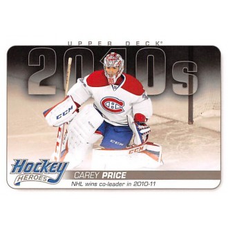 Insertní karty - Price Carey - 2014-15 Upper Deck Hockey Heroes No.HH84