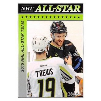 Insertní karty - Foligno Nick, Toews Jonathan - 2015-16 O-Pee-Chee All-Star Glossy No.AS1