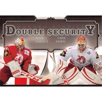 Extraliga OFS - Hamerlík Peter, Hrubec Šimon - 2014-15 OFS Masked Stories Double Security No.DS8