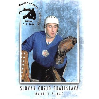 Extraliga OFS - Sakáč Marcel - 2014-15 OFS Masked Stories Cards Day Praha No.56