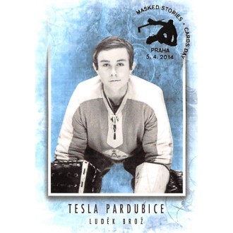 Extraliga OFS - Brož Luděk - 2014-15 OFS Masked Stories Cards Day Praha No.61