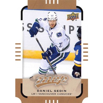 Řadové karty - Sedin Daniel - 2015-16 MVP No.133