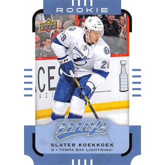 Řadové karty - Koekkoek Slater - 2015-16 MVP No.176