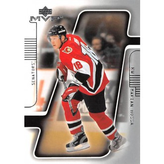 Řadové karty - Hossa Marián - 2001-02 MVP No.131