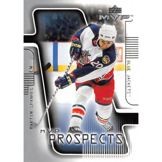 Řadové karty - Špaňhel Martin - 2001-02 MVP No.196