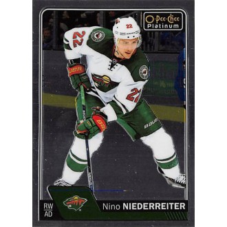 Řadové karty - Niederreiter Nino - 2016-17 O-Pee-Chee Platinum No.12