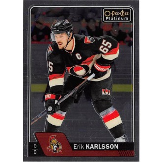 Řadové karty - Karlsson Erik - 2016-17 O-Pee-Chee Platinum No.79