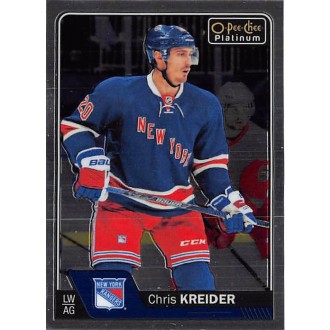 Řadové karty - Kreider Chris - 2016-17 O-Pee-Chee Platinum No.132