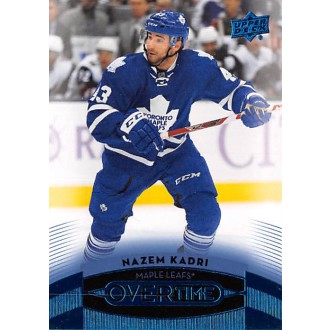 Paralelní karty - Kadri Nazem - 2015-16 Overtime Blue No.159