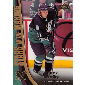 Insertní karty - Perry Corey - 2005-06 Upper Deck Stars in the Making No.SM4