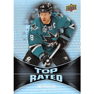 Insertní karty - Pavelski Joe - 2016-17 Overtime Top Rated No.TR6