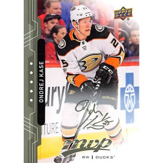 Paralelní karty - Kaše Ondřej - 2018-19 MVP Green Script No.117