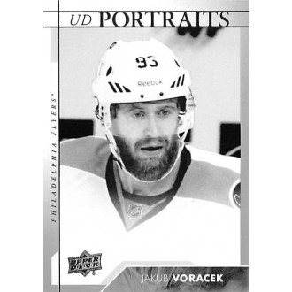 Insertní karty - Voráček Jakub - 2017-18 Upper Deck UD Portraits No.P12