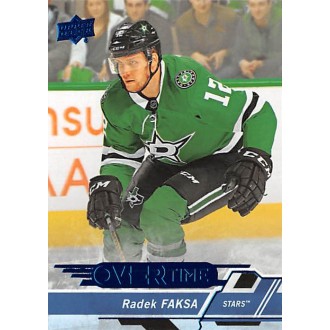 Paralelní karty - Faksa Radek - 2018-19 Overtime Blue No.81