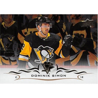 Paralelní karty - Simon Dominik - 2018-19 Upper Deck Silver Foil No.391