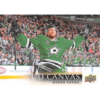 Insertní karty - Faksa Radek - 2018-19 Upper Deck Canvas No.C28