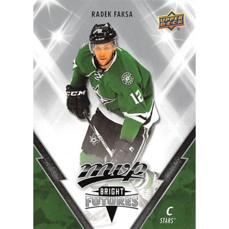 Insertní karty - Faksa Radek - 2017-18 MVP Bright Futures No.BF12