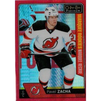 Paralelní karty - Zacha Pavel - 2016-17 O-Pee-Chee Platinum Red Prism No.170