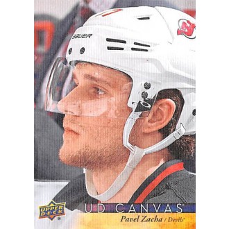 Insertní karty - Zacha Pavel - 2017-18 Upper Deck Canvas No.C53