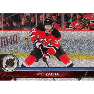 Paralelní karty - Zacha Pavel - 2017-18 Upper Deck Gold Rainbow Foil No.116