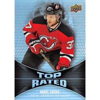 Insertní karty - Zacha Pavel - 2016-17 Overtime Top Rated No.TR18