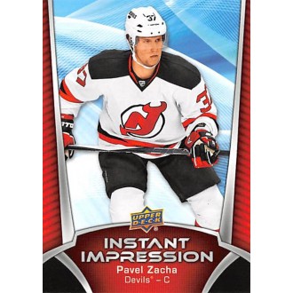 Insertní karty - Zacha Pavel - 2016-17 Upper Deck Instant Impression No.II20