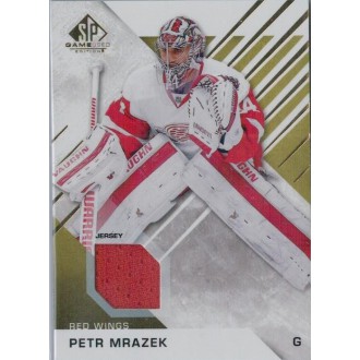 Jersey karty - Mrázek Petr - 2016-17 SP Game Used Gold No.19