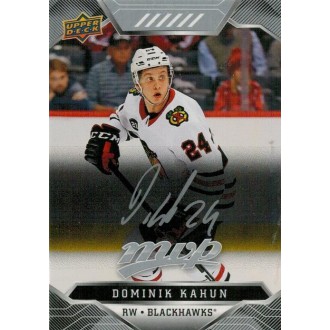 Paralelní karty - Kahun Dominik - 2019-20 MVP Silver Script No.174