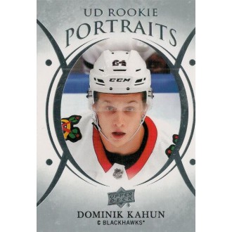 Insertní karty - Kahun Dominik - 2018-19 Upper Deck Portraits No.P65