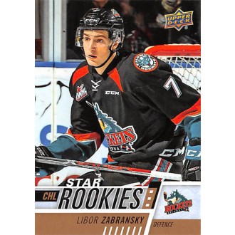 Řadové karty - Zábranský Libor - 2017-18 Upper Deck CHL No.389