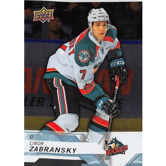 Karty CHL - Zábranský Libor - 2018-19 Upper Deck CHL Silver No.159