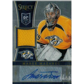 Podepsané karty - Mazanec Marek - 2013-14 Rookie Anthology Select Update Rookie Jersey Autograph Orange No.324