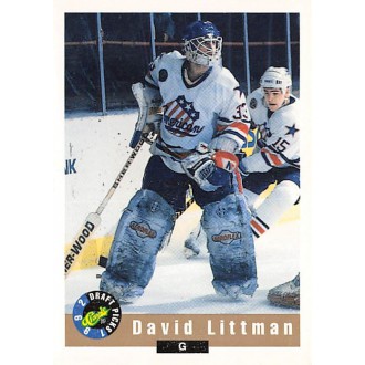 Řadové karty - Littman David - 1992-93 Classic No.104