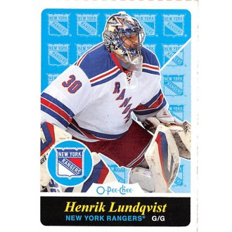 Insertní karty - Lundqvist Henrik - 2015-16 O-Pee-Chee Retro Box Bottoms