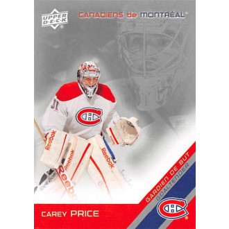 Řadové karty - Price Carey - 2011-12 McDonalds Upper Deck Montreal Canadiens No.5