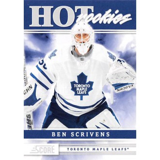Řadové karty - Scrivens Ben - 2011-12 Score No.538