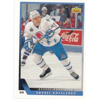 Řadové karty - Kovalenko Andrei - 1993-94 Upper Deck No.85
