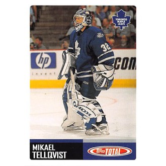 Řadové karty - Tellqvist Mikael - 2002-03 Topps Total No.421