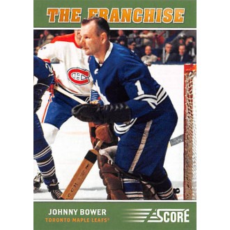 Insertní karty - Bower Johnny - 2012-13 Score Franchise Original Six No.OS3