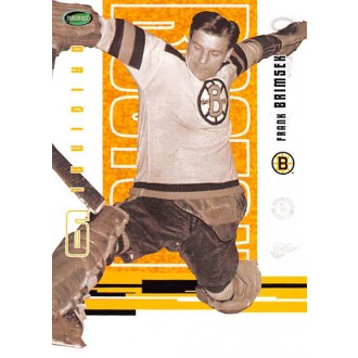 Řadové karty - Brimsek Frank - 2003-04 Parkhurst Original Six Boston No.48